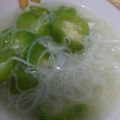Cooksnap dari Mrs Tantular untuk resep Sayur Bening Oyong (Gambas)