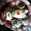 lexiiboo..'s cooksnap of when they made watermelon baby cradle.