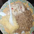 El cooksnap de Yonaida Isabel Iglesia cuando hizo Pollo con salsa de champiñones.