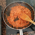 El cooksnap de Sara Aracil cuando hizo Pimientos rellenos.