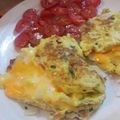 El cooksnap de Yanella Acuña cuando hizo Omelette.