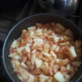 El cooksnap de Maria Urdiroz cuando hizo Mermelada de manzana, sin azúcar.