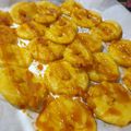 El cooksnap de Ali :) cuando hizo Tempura de manzana y caramelo crocante.