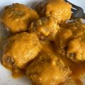 El cooksnap de Silvia Fernandez rodriguez cuando hizo Albóndigas de soja texturizada en su salsa.