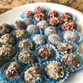 El cooksnap de Carla Moya 🌹 cuando hizo Trufas de chocolate variadas🍫.