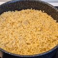 Görgényi-Nagy Szabolcs Cooksnap-ja, amikor elkészítette a(z) Egyszerű bulgur, mint köret receptet.