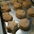 Melissa's cooksnap of when they made Grans easy homemade biscuits.