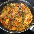 El cooksnap de anmulero cuando hizo Fideuá con almejas y gambas.