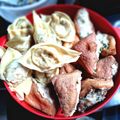 Cooksnap dari Mama UnaNaya untuk resep Tahu Bakso Ayam Blender untuk Bakso Malang