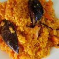 El cooksnap de Mrtupi cuando hizo Arroz con mejillones y Ali oli.