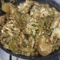El cooksnap de González yamila cuando hizo Revuelto de zucchini.
