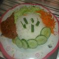 @Rahma Barde's cooksnap of when they made Rice and beans with stew.