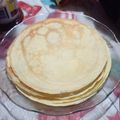 El cooksnap de Javier cuando hizo Masa de panqueques para canelones.