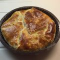 El cooksnap de Almu cuando hizo Hojaldre de espinacas con queso.