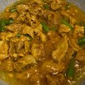 Cooksnap MocQue semasa beliau membuat "daging masak asam".