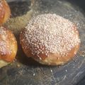 El cooksnap de Virginia Currao cuando hizo Pan para hamburguesas.