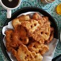 El cooksnap de Samantha Beltran cuando hizo Buñuelos con miel de caña.