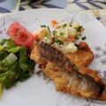 El cooksnap de Liliana Carolina Díaz Inostroza cuando hizo Pescado frito con papitas mayo!.