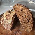 il Miriam Costa quando ha preparato Pane casereccio ai 7 cereali con lievito madre