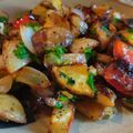 Mommyluvs2cook's cooksnap of when they made Easy Potato & Veggie Skillet.