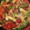 El cooksnap de Gabriela Lombardi cuando hizo Revuelto de zapallito.