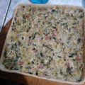El cooksnap de Juan Guevara cuando hizo Tarta de puerro, cebolla, queso y panceta.