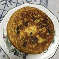 El cooksnap de mjmonseco cuando hizo Tortilla de calabacín.
