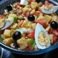 El cooksnap de Antonio Domínguez cuando hizo Ensalada campera.