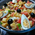 El cooksnap de Antonio Domínguez cuando hizo Ensalada campera.