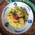Cooksnap dari Dedifa.Cooking untuk resep 308.Mie Tahu Kuah Kuning Khas Balikpapan