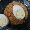 Chiommy's cooksnap of when they made Jollof rice.