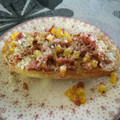 El cooksnap de Ivan Dalí cuando hizo Tosta de calabaza y bacon.