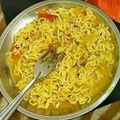 Swara का कुकस्नैप जब उन्होंने स्पाइसी मसाला मैगी (spicy masala maggi recipe in Hindi) बनाया था।