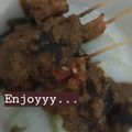 Cooksnap dari irma djuwita untuk resep Sate ayam bumbu kacang