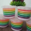 Cooksnap dari UmmuMaryam untuk resep 🌈Puding Pelangi🌈