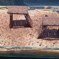 El cooksnap de Silvia Rodriguez cuando hizo Chocotorta chocolinas.