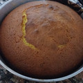 El cooksnap de Lorena Herrera cuando hizo Budín de mandarina.