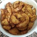 El cooksnap de Tophoro cuando hizo Patatas Gajo al Microondas.