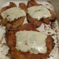 El cooksnap de carmen Araoz cuando hizo Milanesa de pollo a la napolitana especial.