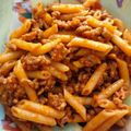 El cooksnap de Susana Tudela Prado cuando hizo Macarrones con carne picada.