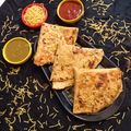 Diya Sawai का कुकस्नैप जब उन्होंने रोटी रेप (roti wrap recipe in Hindi) बनाया था।