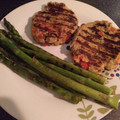 El cooksnap de Maria Jose cuando hizo Hamburguesas vegetales de pimiento y berenjena.