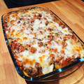 El cooksnap de María Alicia cuando hizo Moussaka.