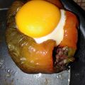 Cooksnap dari Kartika Yuli Rachmawati untuk resep Stuffed Paprika with teriyaki cheese minced beef and egg