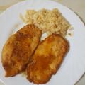 El cooksnap de Miguel cuando hizo Pollo al limón chino.