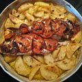 Cooksnap από Λεμονιά Πούλου στη συνταγή Ψάρια στο φούρνο με πατάτες και ντομάτες