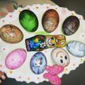 Cooksnap από ATHINA_SERRES SynAthina στη συνταγή Πολύχρωμα αυγά με κλωστή φλος
