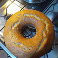 El cooksnap de Laura Fontanella cuando hizo Budín de banana.