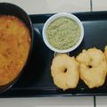 Janhavi Pingale's cooksnap of when they made मेदू वडा.