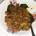Cooksnap dari yanti wulandari untuk resep Usus Ayam Bumbu Pedas